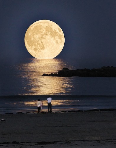 Full Moon Ocean, Greece