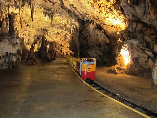 Postojna Cave is a 20,5 km long Karst cave system near Postojna, Slovenia. It is the longest cave system in the country as well as one of its top tourism sites. In 1872...