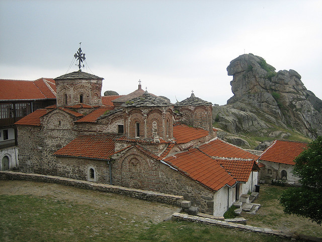 by Graham Spicer on Flickr.Treskavec monastery, near Prilep in Macedonia.