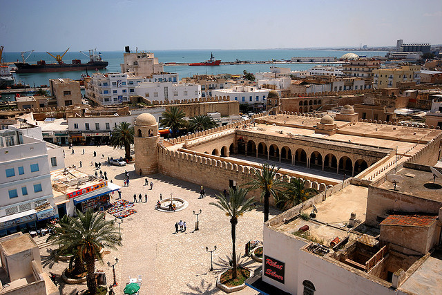 by curreyuk on Flickr.The classic shot of Sousse, taken from the Ribat, Tunisia.