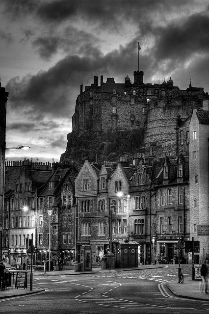 Dusk, Edinburgh, Scotland