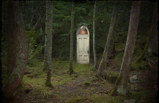Mystical Forest Door, Minnesota