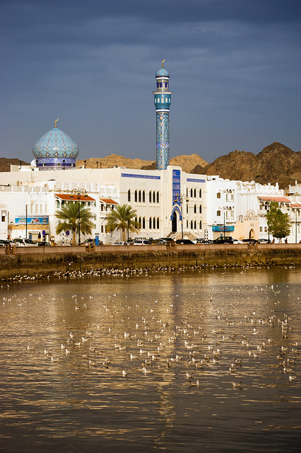 Waterfront of old Mutrah, Oman