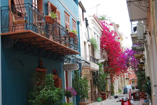 A nice little street in Nafplio, Greece