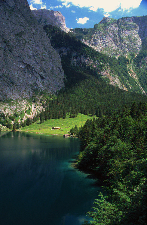 Mountain Lake, The Alps, Switzerland