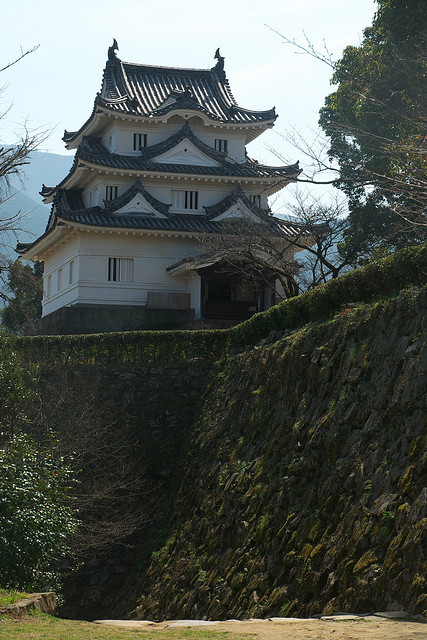 Uwajima Castle in Ehime Prefecture, Japan