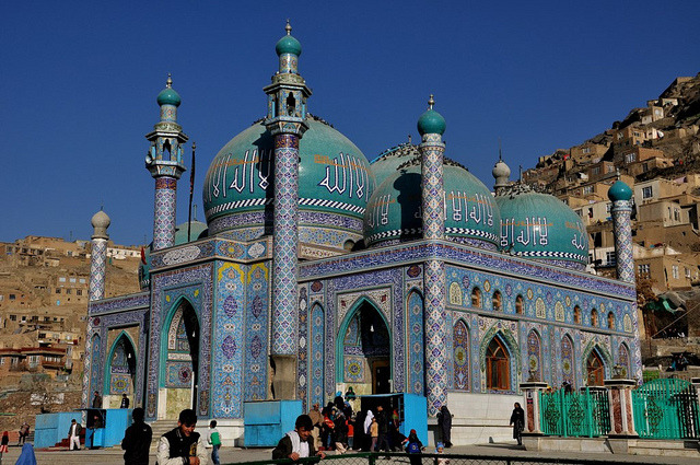 Sakhi Shrine in Kabul, Afghanistan