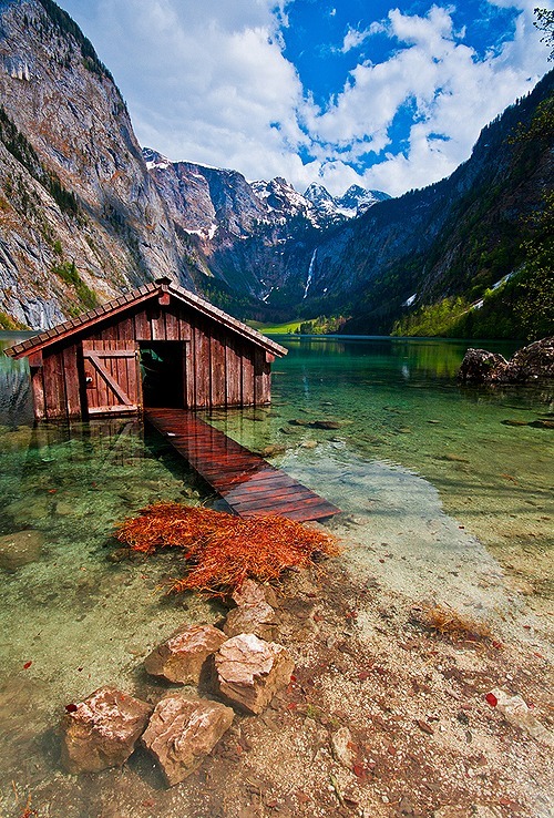 Boat House, Obersee, Germany