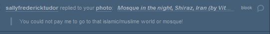 There is no room for racism on my blog! O.o