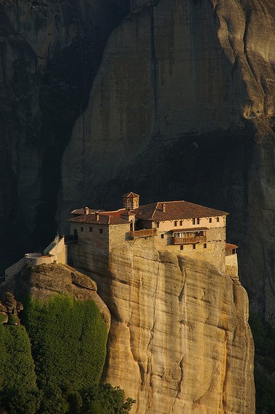 Roussanou Monastery, Meteora, Greece.