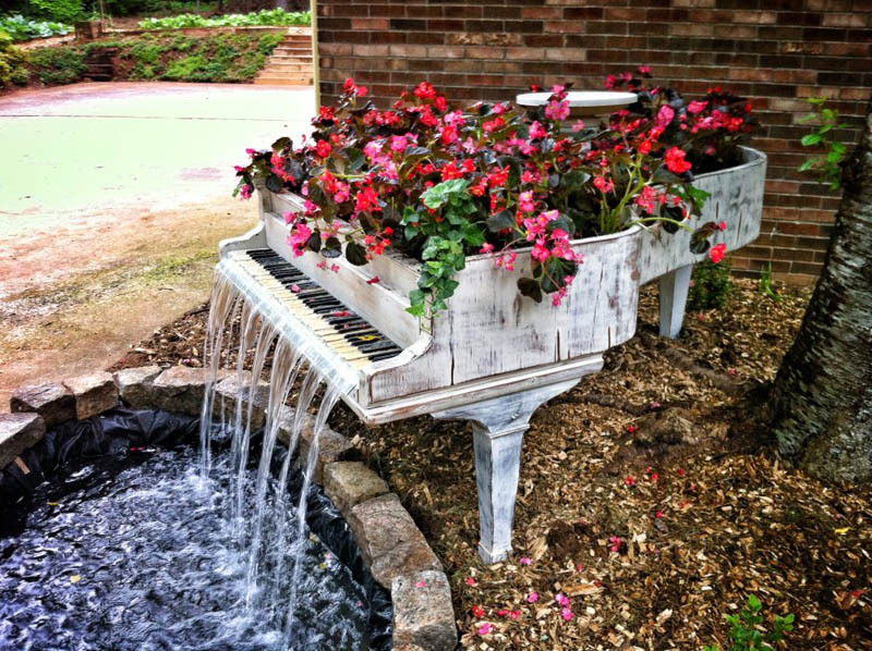 Waterfall Piano, Sarasota, Florida