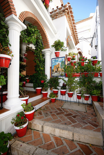 Decorative house in Mijas, Andalusia, Spain