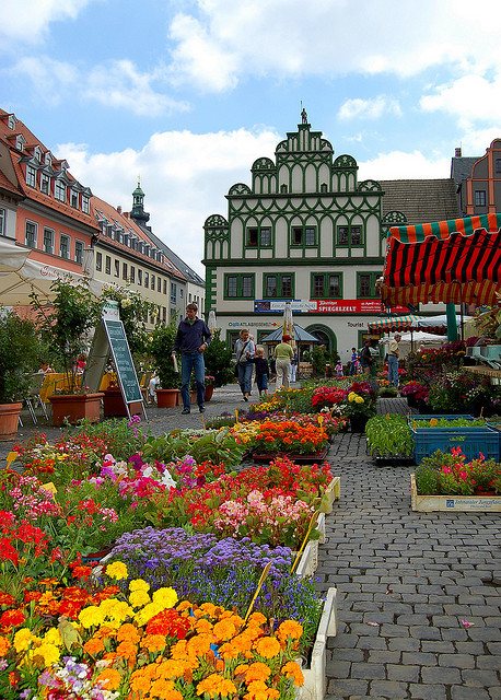 The Town House in Weimar’s Market Square, Germany