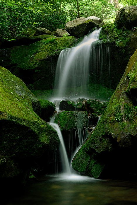 Waterfall, Great Smokey Mountains, Tennessee