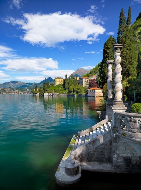 Stairs, Lake Como, Italy