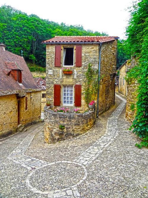 Medieval Village, Beynac, Dordogne, France