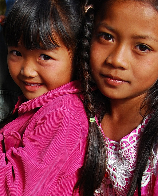 Children from Kintamani, Bali, Indonesia