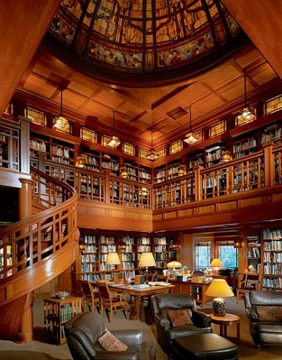 George Lucas' Library, Marin County, California