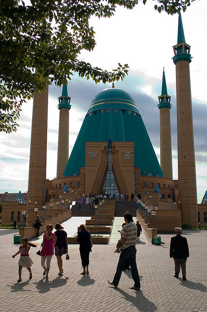 Mashkhur Jusup Central Mosque in Pavlodar, Kazakhstan