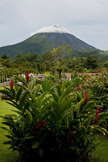 View towards Volcan Arenal, Costa Rica