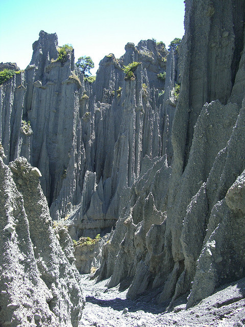 Putangirua Pinnacles, movie set for “The Paths of the Dead” in LOTR: The Return of the King, New Zealand