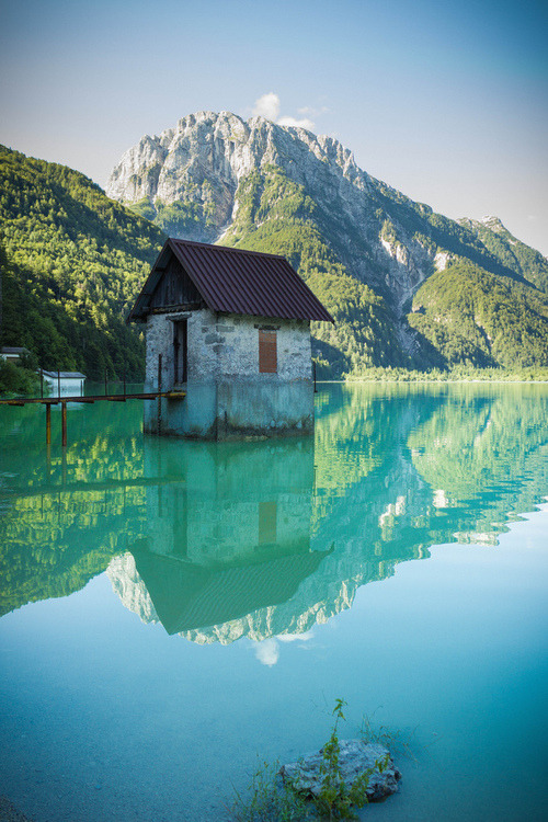Glacial Lake, Tolmin, Switzerland