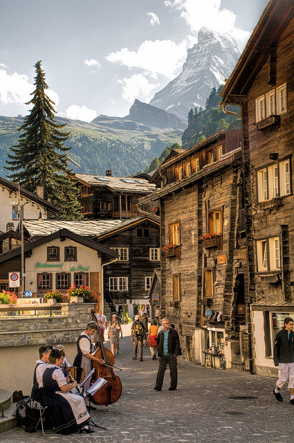Musical interlude, Zermatt / Switzerland