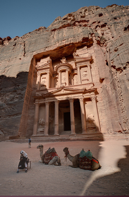 Al-Khazneh, The treasury of Petra / Jordan