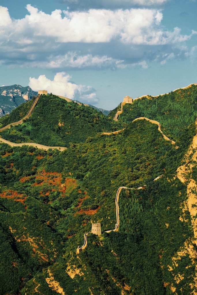 The Great Wall in Jixian / China